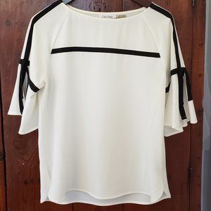 White Calvin Klein Dress Shirt